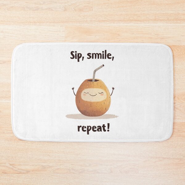 Item preview, Sip, Smile, Repeat! designed and sold by flamini.