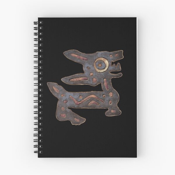Item preview, Abstract Mexican stone dog flat stamp design designed and sold by DaveDanchuk.