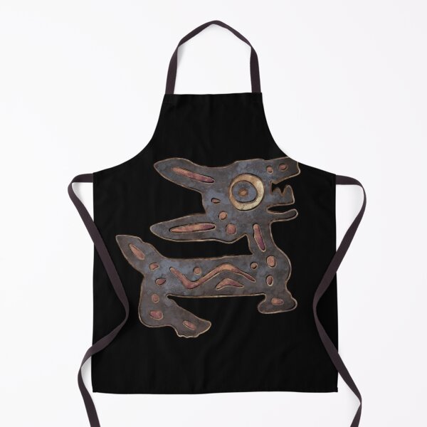 Item preview, Abstract Mexican stone dog flat stamp design designed and sold by DaveDanchuk.