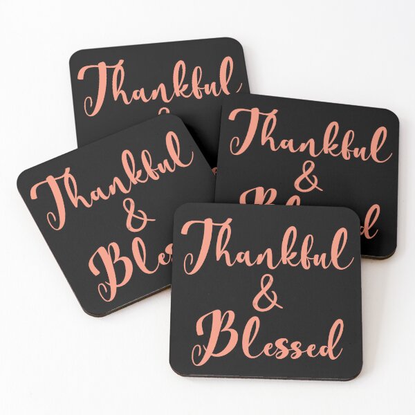 Item preview, Thankful & Blessed designed and sold by SpiritualVision.