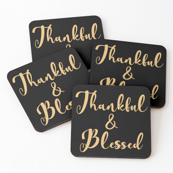 Item preview, Thankful & Blessed designed and sold by SpiritualVision.