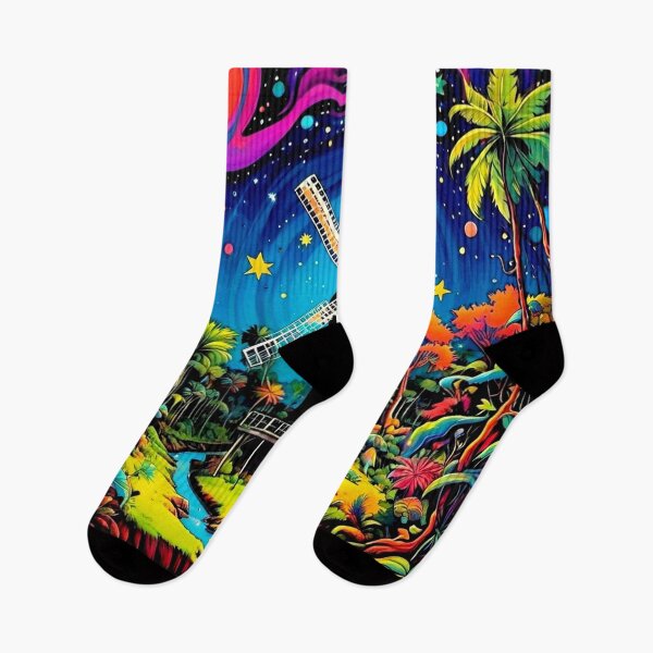 Item preview, Windmill under starry sky 3 designed and sold by George Hutton Hunter.