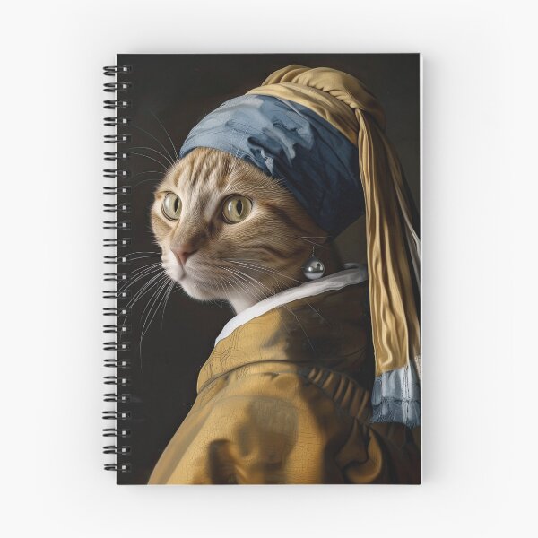 Item preview, Cat With a Pearl Earring designed and sold by Felipe Hora.