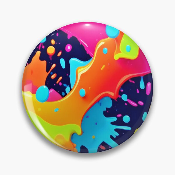 Item preview, Neon Paint Explosion designed and sold by Health And Fitness Posts e-Store.