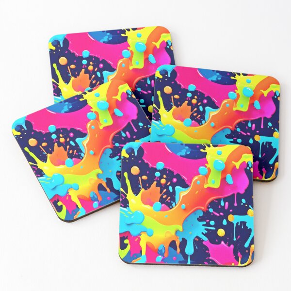 Item preview, Neon Paint Explosion designed and sold by Health And Fitness Posts e-Store.