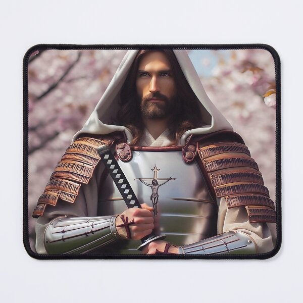 Item preview, Hooded Samurai Jesus  designed and sold by jay-cack.