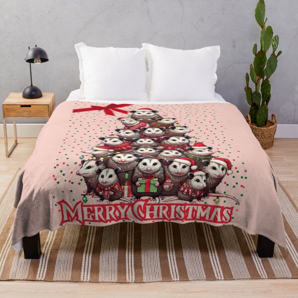 Item preview, Funny Christmas opossums as a christmas tree designed and sold by Meandmyshop.
