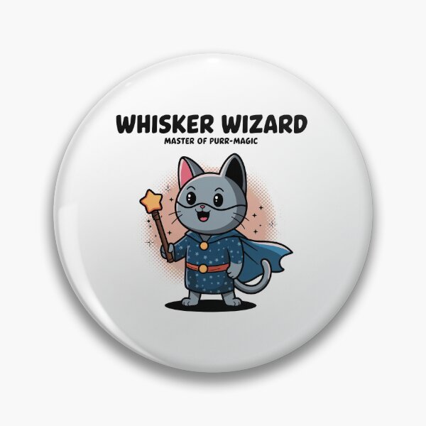 Item preview, Whisker Wizard: Master of Purr-Magic designed and sold by ObjCrea123.