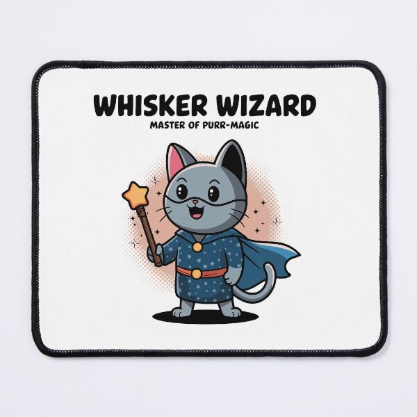 Item preview, Whisker Wizard: Master of Purr-Magic designed and sold by ObjCrea123.