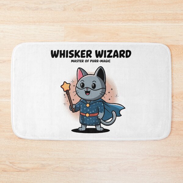 Item preview, Whisker Wizard: Master of Purr-Magic designed and sold by ObjCrea123.