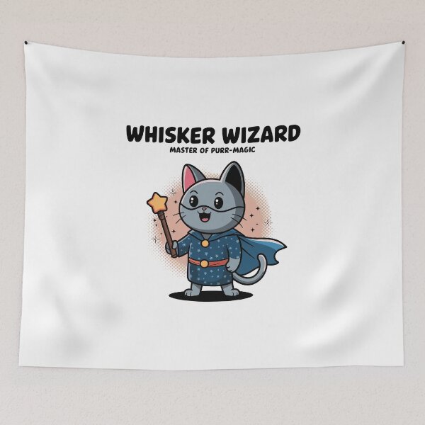 Item preview, Whisker Wizard: Master of Purr-Magic designed and sold by ObjCrea123.