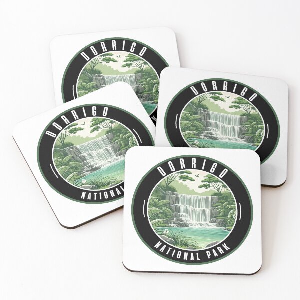 Item preview, Dorrigo National Park Retro Landscape designed and sold by MaateoDesign.