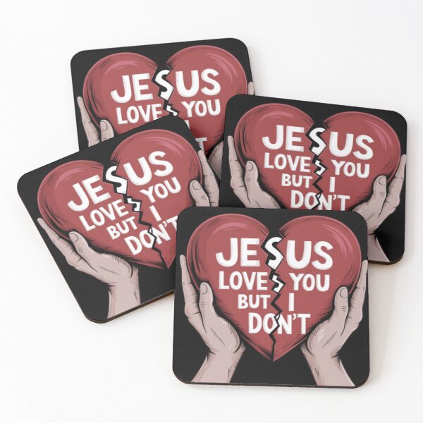 Item preview, JESUS LOVES YOU BUT I DON'T : Broken Heart   designed and sold by Obinne.