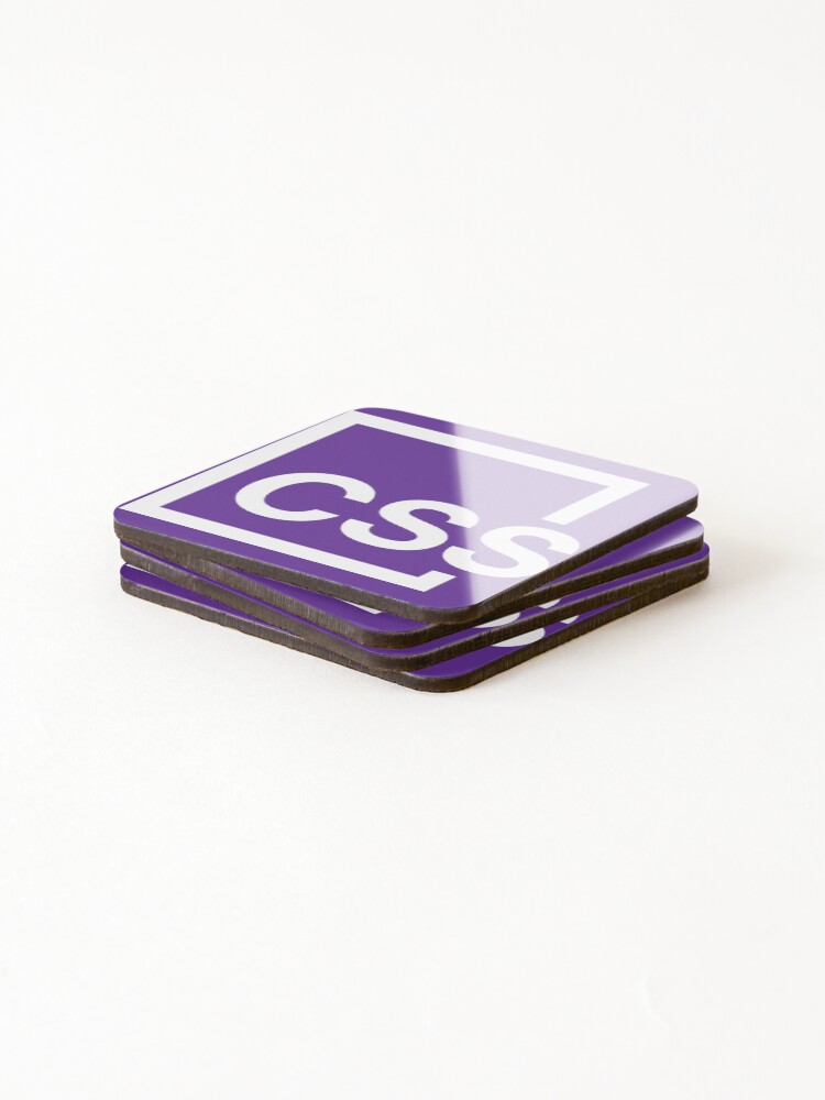 Thumbnail 4 of 5, Coasters (Set of 4), CSS Logo (solid) designed and sold by ckirknielsen.