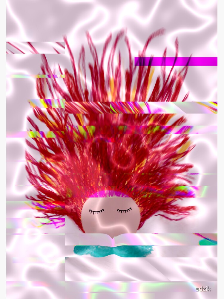 Thumbnail 3 of 3, Sticker, Person deep in thought designed and sold by adzik.