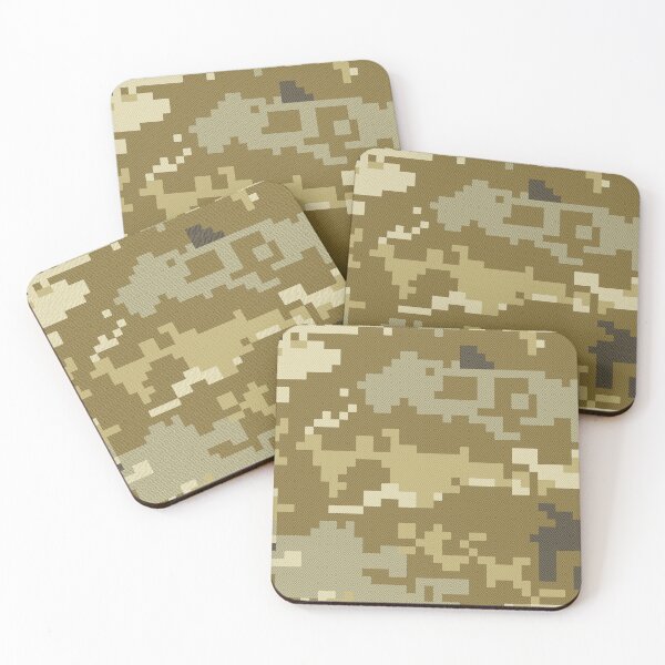 Item preview, Camouflage pattern "camo gds 8 pixels with hatching" designed and sold by goodstrokes.