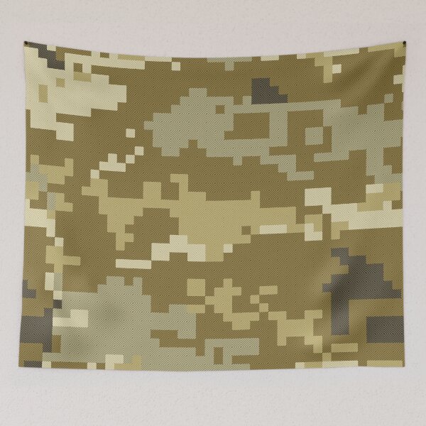 Item preview, Camouflage pattern "camo gds 8 pixels with hatching" designed and sold by goodstrokes.