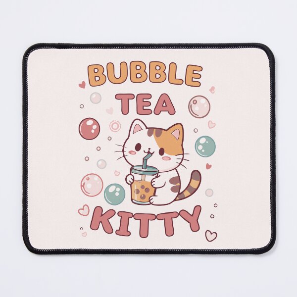Item preview, Bubble Tea Kitty designed and sold by Lydyb-creations.