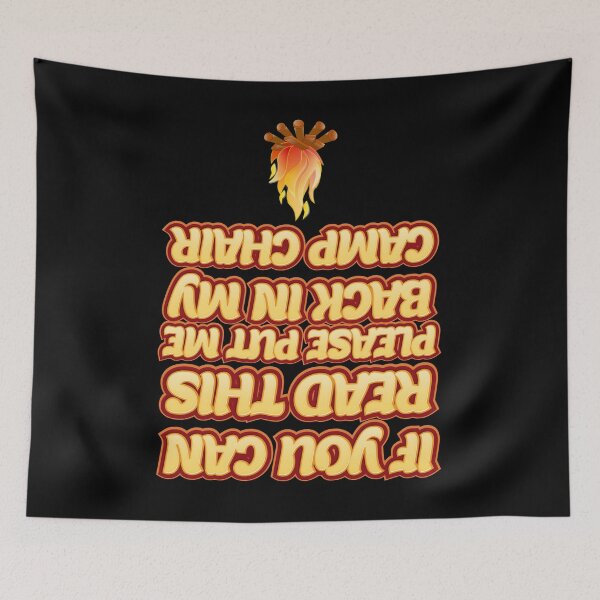 Item preview, If you can read this, please put me back in my camp chair. designed and sold by SusurrationStud.