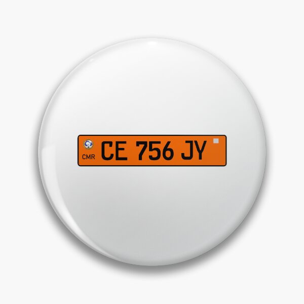 Item preview, Cameroon License Plate | Central Region designed and sold by AirVenturi.