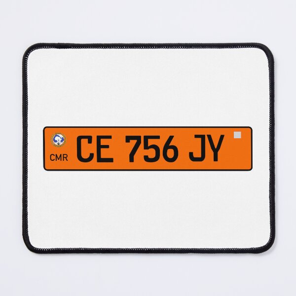 Item preview, Cameroon License Plate | Central Region designed and sold by AirVenturi.