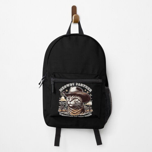 Item preview, Meowdy Partner Whiskers in the Wind Vintage designed and sold by TomFrontierArt.