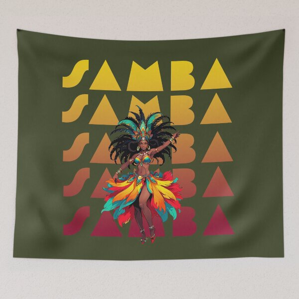 Item preview, SAMBA DANCER BRAZIL CARNIVAL designed and sold by La Loca.