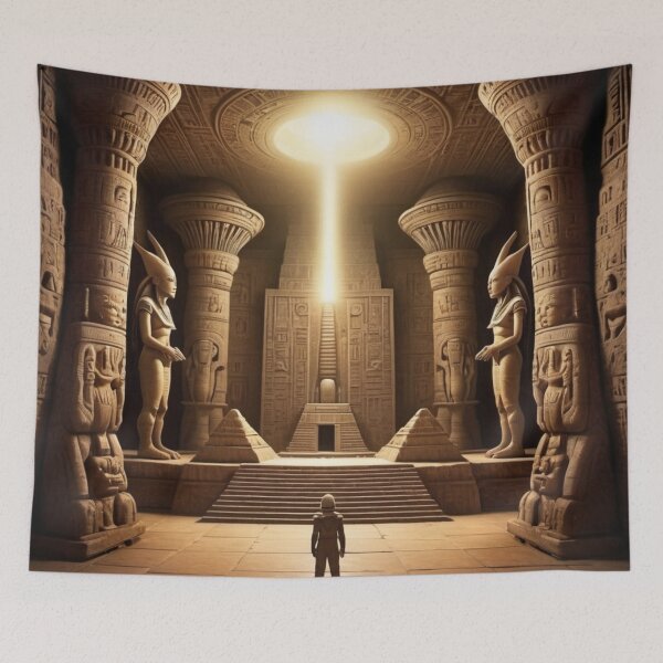 Item preview, Antediluvian Temple - Ancient Aliens designed and sold by eXtraHumans.