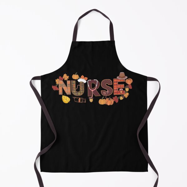 Item preview, Turkey Day Love for Nurses Thanksgiving Humor Festive Scrub Top designed and sold by BongsEmporium.