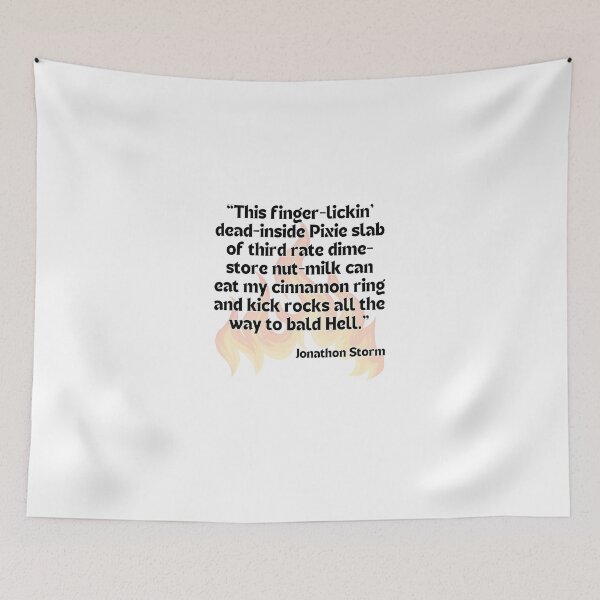 Item preview, Johnny Storm rant tee  designed and sold by RunningJoke.