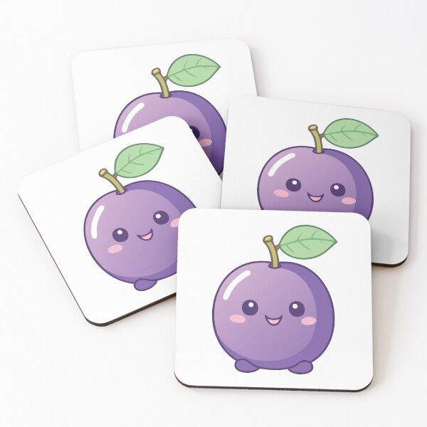 Item preview, Plum Kawaii  designed and sold by Piwakawaka-CA.