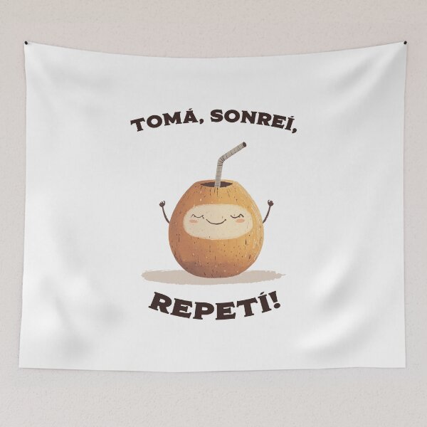 Item preview, Tomá, Sonreí, Repetí – Edición Yerba Mate designed and sold by flamini.