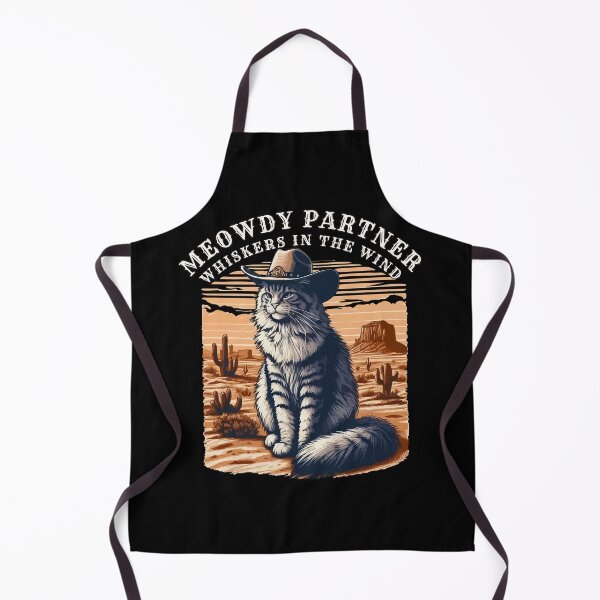 Item preview, Meowdy Partner Whiskers in the Wind designed and sold by TomFrontierArt.