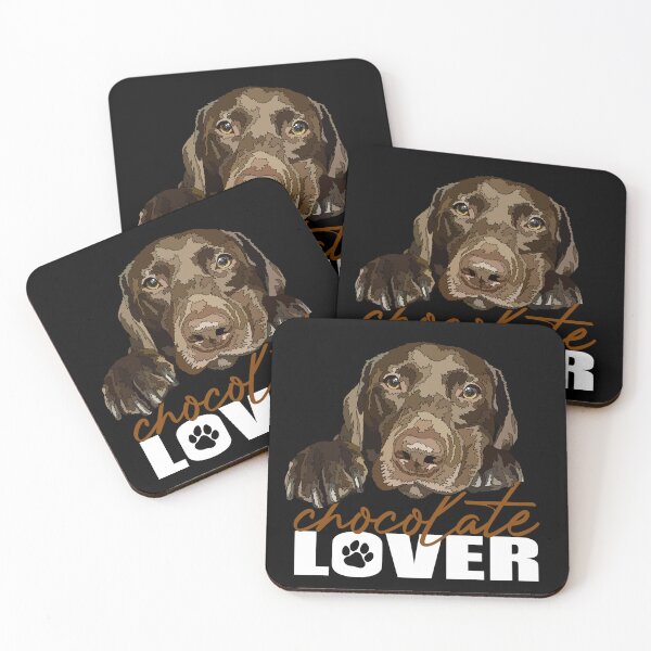 Item preview, Chocolate Labrador Lover designed and sold by Just-Arts-4U.
