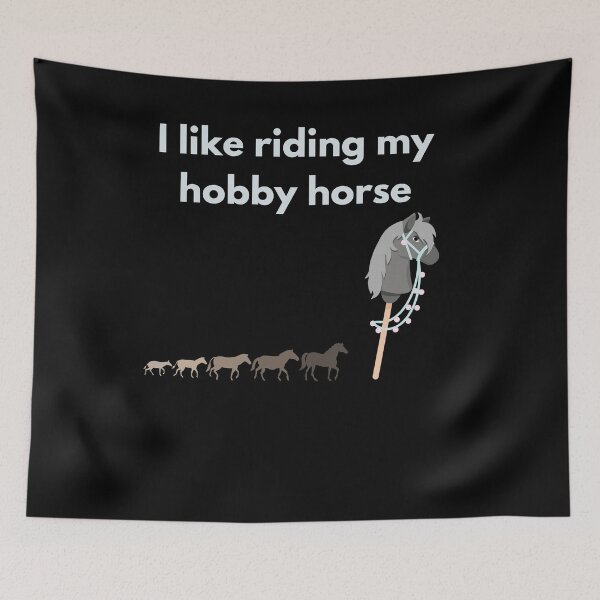 Item preview, I like riding my hobby horse designed and sold by MegiSmile.