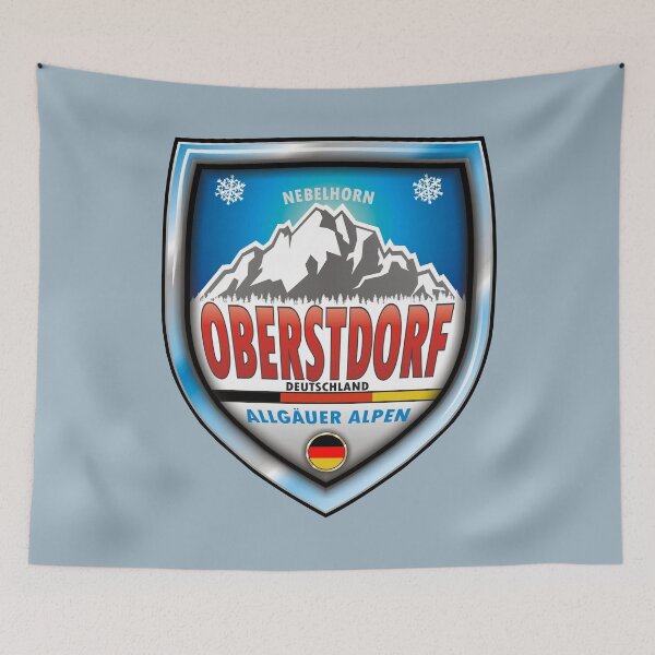 Item preview, Oberstdorf Obaschdoarf Deutschland Mountains designed and sold by antonietta40.