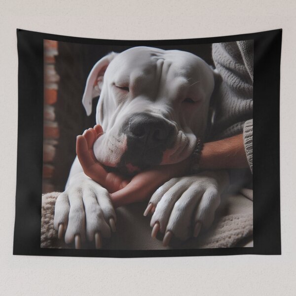 Item preview, Dogo Argentino Affectionate Bond - first version designed and sold by andrew758.