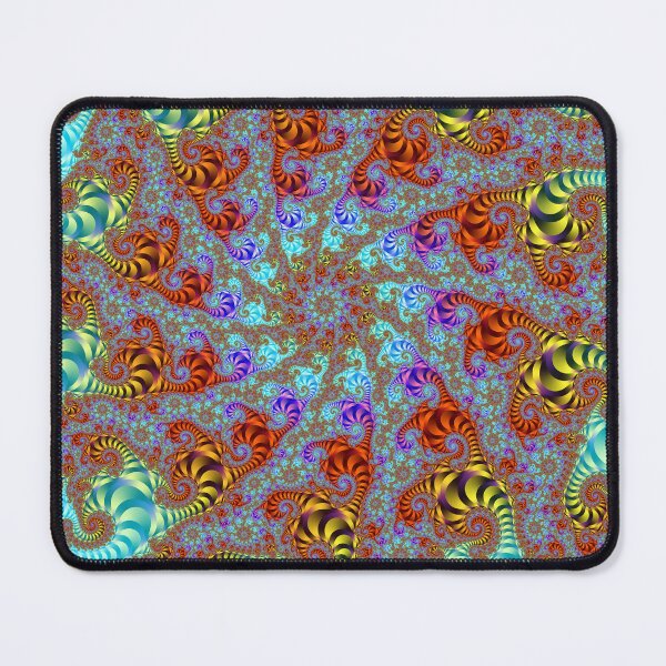 Item preview, Colorful Mandelbrot Fractal Vortex designed and sold by pinkal.