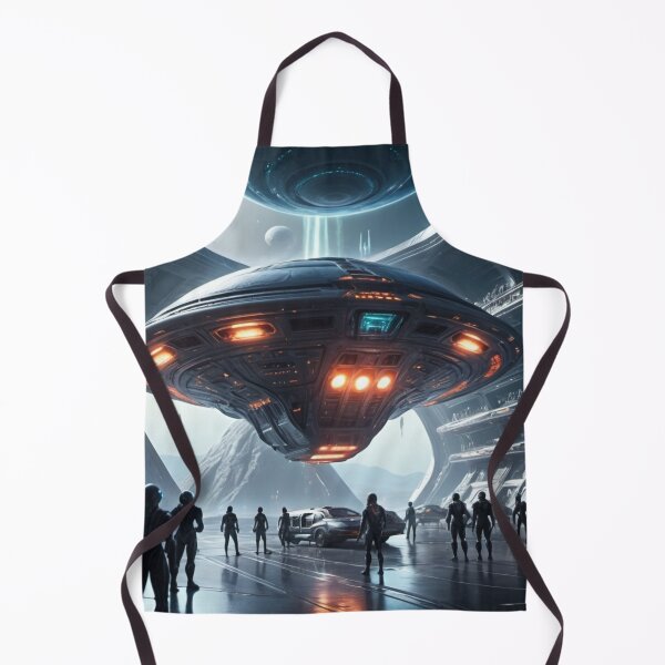 Item preview, Gathering at the Galactic Gateway  - Alien Invasion  designed and sold by eXtraHumans.
