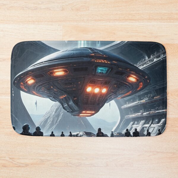 Item preview, Gathering at the Galactic Gateway  - Alien Invasion  designed and sold by eXtraHumans.