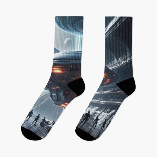 Item preview, Gathering at the Galactic Gateway  - Alien Invasion  designed and sold by eXtraHumans.