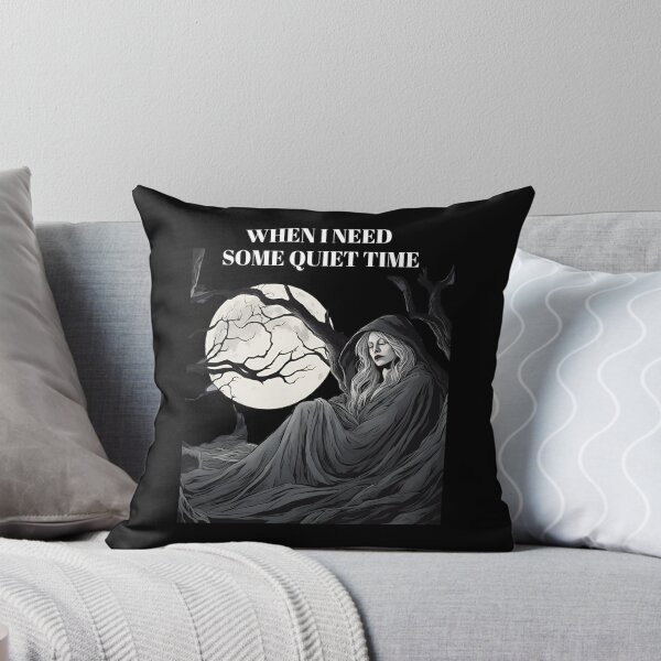 Item preview, When I Need Some Quiet Time - Woman Meditating In The Trees designed and sold by signshirtz.