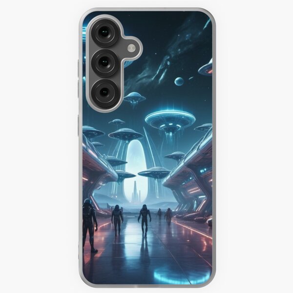 Spaceships: The Arrival of the Starfleet Samsung Galaxy Soft Case