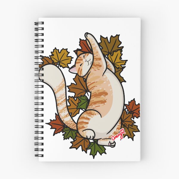 Aperçu de l'œuvre Feuilles d'érable Orange Tabby créée et vendue par Linexy.