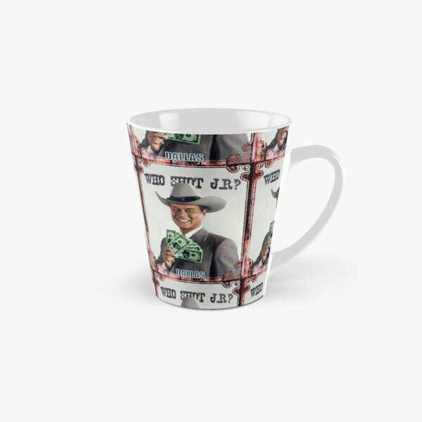 Who shot JR? Tall Mug