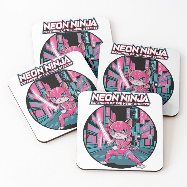 Item preview, Neon Ninja: Defender of the Neon Streets designed and sold by ObjCrea123.