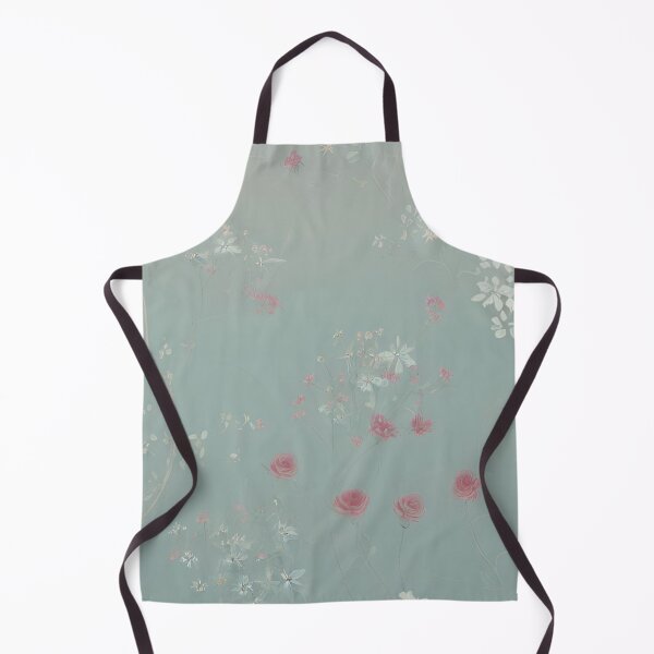 Item preview, Soft Red Roses and White Petals on Sage designed and sold by BubbleGalaxy.