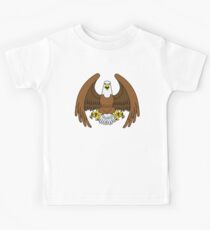 Eagle coat of arms bird Kids Tee