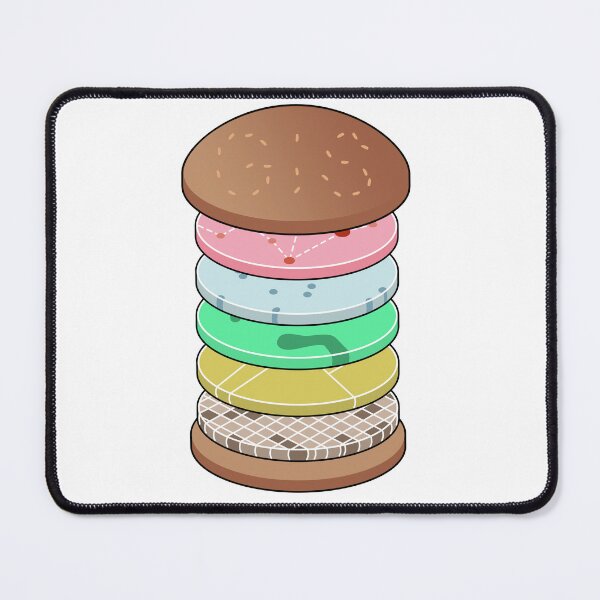 Item preview, GIS Burger Stack designed and sold by Young Design Lab.