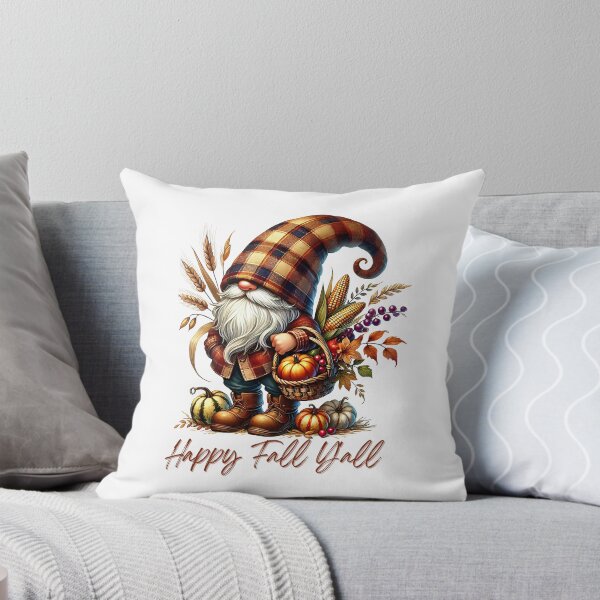 Item preview, Happy Fall Y'all Gnome Pumpkin Autumn Thanksgiving designed and sold by smarayoung.